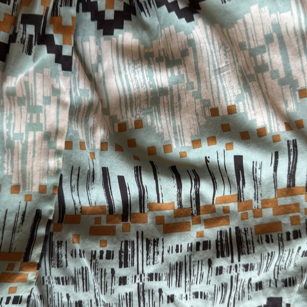 Bcbgeneration 100% Cotton Patterned Sleeveless Wr… - image 4